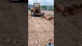 Ploughing Bulldozer || #youtubeshorts #machinery #heavyequipment #shortfeed