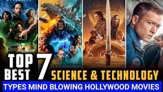 Top 7 Best Sci-Fi And Science Technology Type Hollywood Movies in Hindi Of 2024 / new movies