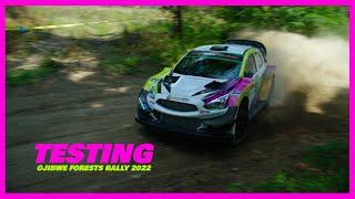 Ojibwe Forests Rally 2022 Testing