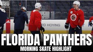 Florida Panthers Morning Skate Practice Highlight - 1.26.21 | 2021 NHL Season