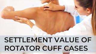 Settlement Value of Torn Rotator Cuff Lawsuits