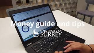 Student money tips | University of Surrey