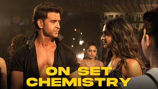 Hrithik - Deepika's on set Chemistry |  Hrithik Roshan | Deepika Padukone | Siddharth Anand