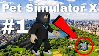 Let's Play Roblox Pet Simulator X Episode 1