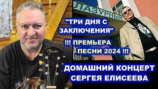 ПРЕМЬЕРА ПЕСНИ! ТРИ ДНЯ С ЗАКЛЮЧЕНИЯ - ДОМАШНИЙ КОНЦЕРТ СЕРГЕЯ ЕЛИСЕЕВА 2024
