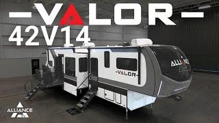 2025 Valor 42V14 - Ultimate Versatility Living RV! 44' 11" and 15,989 lbs