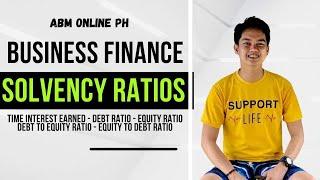 FINANCIAL RATIOS- SOLVENCY RATIO (Explained in Taglish with Examples and Interpretation)