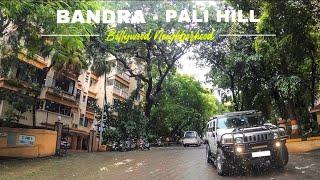 Pali Hill | Bandra | 4K Drive in Bollywood's Neighborhood | Mumbai