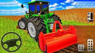 Tractor Farming Driver: Village Simulator 2025 - Forage Plow Farm Harvester - Android Gameplay