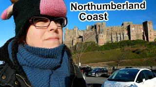 NORTHUMBERLAND COAST TOUR & a DELICIOUS BREAKFAST at the HOTEL: DAILY VLOGS UK