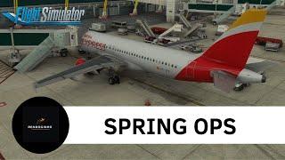 MSFS LIVE | Real World IBS OPS | Iberian Peninsula Trip | Fenix A320 | LIVE 