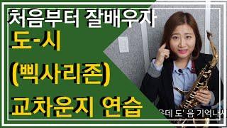 [강의]장인영의 색소폰 초보 탈츨 (level 1ㅡ 제4강)