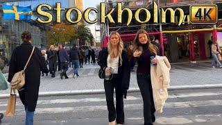 Sweden: Walking in the Heart of Stockholm | 4K