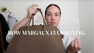 THE ROW MARGAUX 15 UNBOXING & REVIEW | IS IT THE NEXT HERMES BIRKIN?