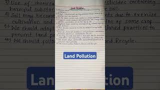 Land Pollution Essay In 10 Lines #landpollution #pollution #mintossmood