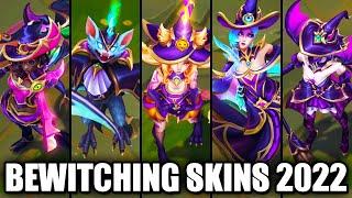 All New Bwitching Skins Spotlight Anivia Senna Neeko LeBlanc Cassiopeia (League of Legends)