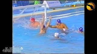 Gabriel Hernández Hat Trick, Final Fukuoka 2001, Spain 4 Yugoslavia 2, water polo