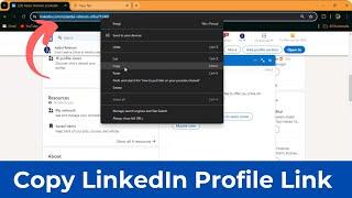 How to Copy LinkedIn Profile Link on Laptop/Computer (Quick & Simple)