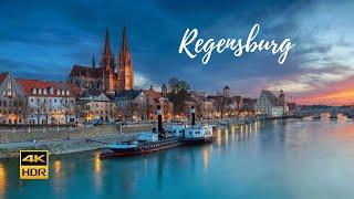 Evening Walking Tour in Regensburg - The biggest medieval city site north of the Alps - 4K HDR