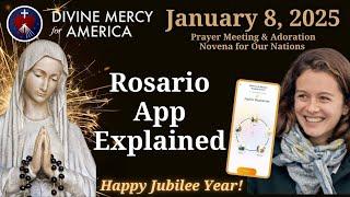 Cassandre Verhelst - Rosario App Explained - Adoration for Our Nations Monthly Novenas