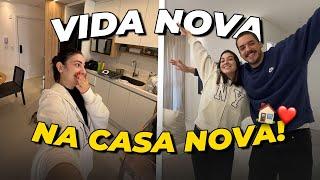 MUDAMOS! É oficial, agora estamos morando sozinhos, vida nova na casa nova!