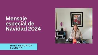 Mensaje especial de Navidad 2024 con muchisimo agradecimiento.