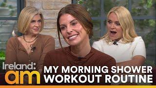 "I do 60 squats & 60 pulses in my 6am shower!" | Coleen Rooney on her morning workout routine 