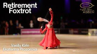 Vasily Kirin & Ekaterina Prozorova - Foxtrot Retirement Ballroom Dance | Dutch Open 2024