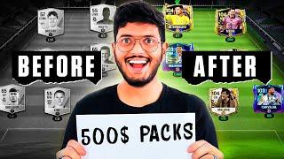 Insane 500$ Pack Opening - FC MOBILE