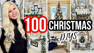 TOP 100 *CHRISTMAS DECORATING IDEAS* EASY DIY HOLIDAY DECOR On a BUDGET!