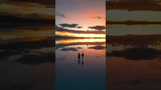 The most magical sunrise on earth #bolivia #uyuni