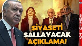 DEM - İmralı Gündemi Sürerken Erdoğan'dan Siyaseti Sallayacak Mesaj! Çok Net Konuştu