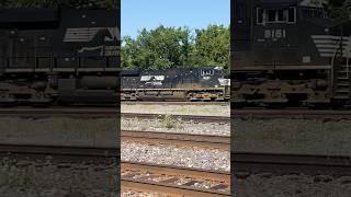 Norfolk Southern Intermodal Train from Berea, Ohio 9/2/2023 #railfan #rail #ns #train #railroad #csx