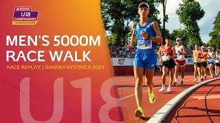 Gold for ITALY!  Men's 5000m race walk replay | Banska Bystrica 2024