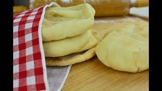 Flatbread or Pita Bread - How to Make Pita Bread | Chef Lola's Kitchen