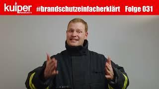 Tragbare Leitern der Feuerwehr #brandschutzexperte