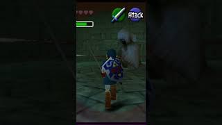 Link loses his childhood in Zelda Ocarina of Time #shorts #gaming #zelda