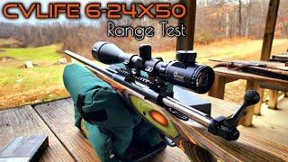 CVLIFE 6-24x50 Scope Review & Shoot