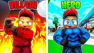 VILLAIN VS HERO! [Brookhaven RP] (Roblox Malaysia)