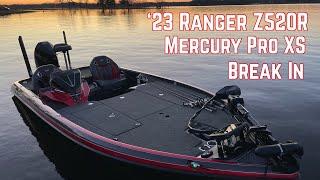 2023 Mercury 250 Pro XS, Ranger Z520R | Break In Process| #bassboat #rangerboats #mercuryoutboards