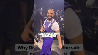 Drake giving some NASTY SIDE EYE #drake #rap #funny #memes #kanyewest #fyp #shorts