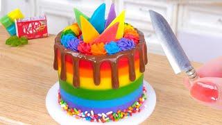  Mini Rainbow Cake Decorating Ideas  Easy Miniature Cake Recipe Tiny Cakes