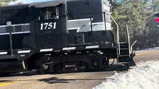 Conway Scenic Railroad 1751 at Passaconaway Road