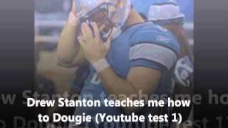 Drew Stanton teaches me how to Dougie! (Youtube test 1)