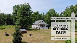 Off-Grid Cabin on 10.8± Acres | Maine Real Estate