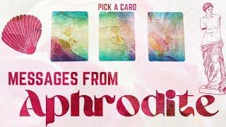 PICK A CARD  Messages From Aphrodite    Guidance From The Goddess Of Love & Beauty 