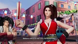 King of Fighters XV - Haohmaru vs Mai (Story Intro)