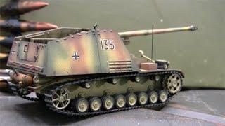 Vintage Bandai 1/48th scale Nashorn / Hornisse tank destroyer