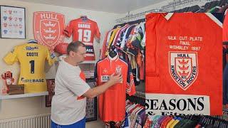 Hull KR Shirts - Talking Shirts Episode 90 (Hull Kingston Rovers) 1997 Silk Cut Plate Final Shirt