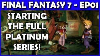 Let's Play Final Fantasy 7 PS4 Platinum Walkthrough - Bombing Mission & Trophy Prep - Part 1